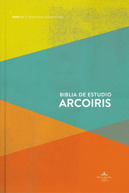 Biblia de Estudio Arcoíris, Multicolor Tapa Dura RVR 1960