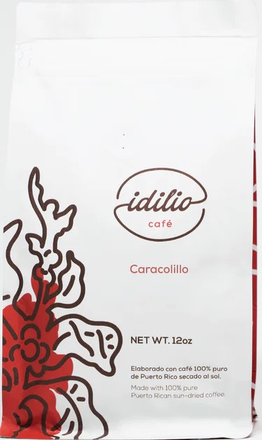 Cafe Idilio Caracolillo 12 oz Tueste Mediano