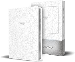 Biblia Católica en español. Boda, bautizo, primera comunión, confirmación y cumpleaños. Caja blanca regalo